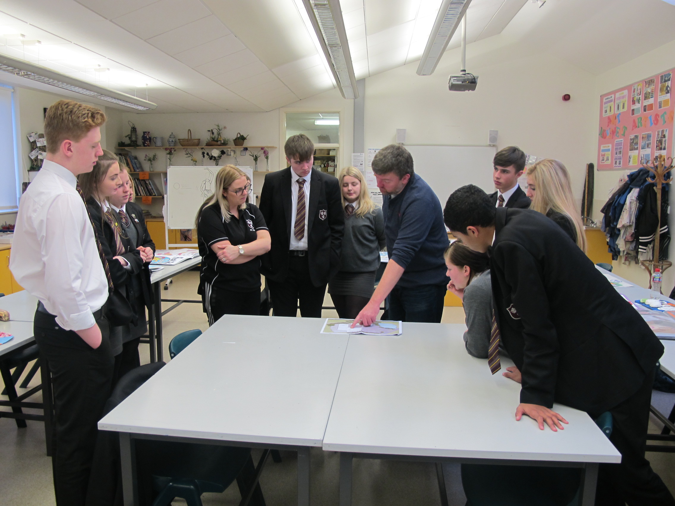 Year 12 Art and Design Pupils Featured Image