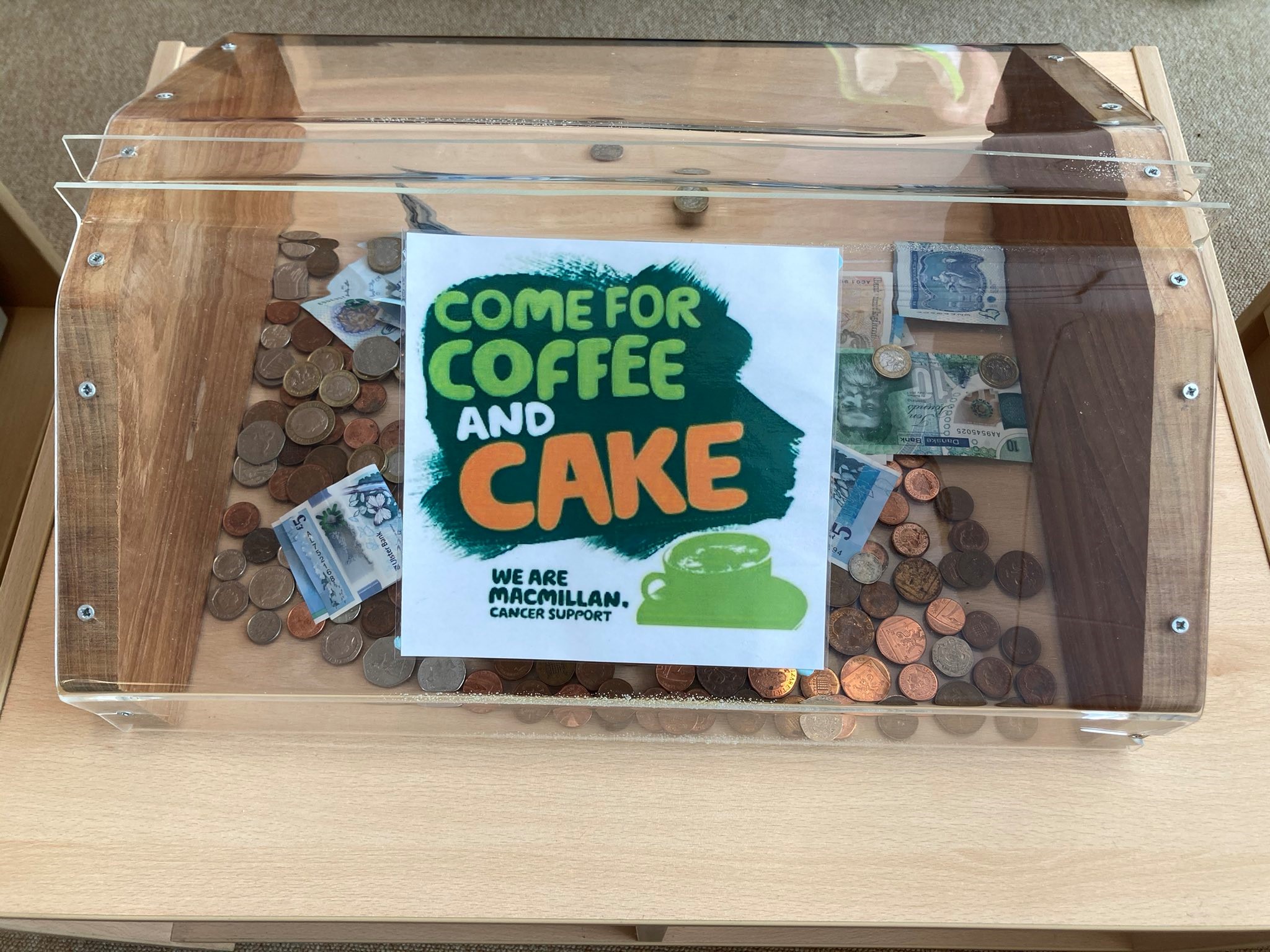 Macmillan Coffee Morning. Featured Image