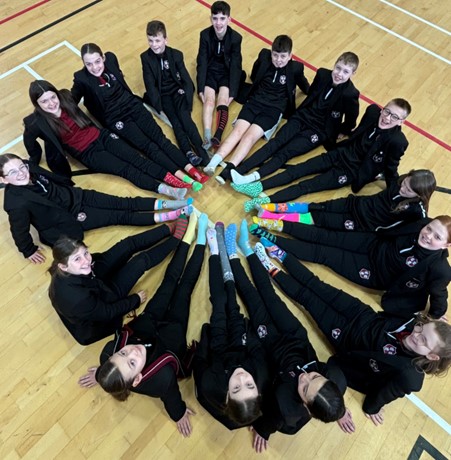 Year 8 ‘Odd Socks day’ for Anti – Bullying Week Featured Image