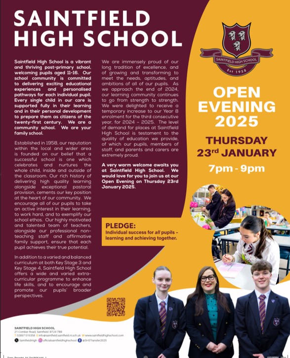 Open Evening 2025 Featured Image
