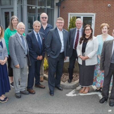 Visit of Mr Mervyn Storey-Chair to the Board of the Education Authority NI. Featured Image