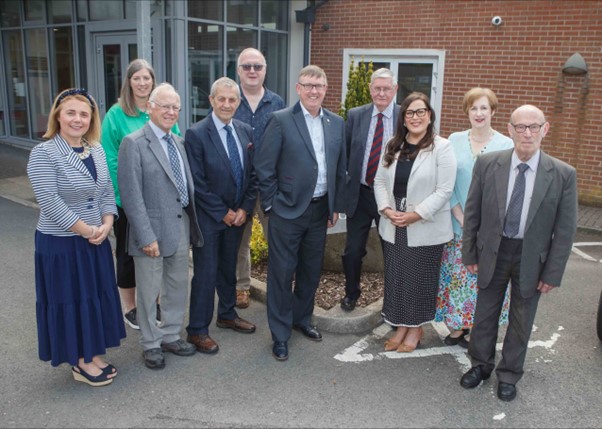 Visit of Mr Mervyn Storey-Chair to the Board of the Education Authority NI. Featured Image