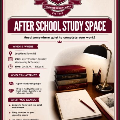 Afterschool Study Space Featured Image